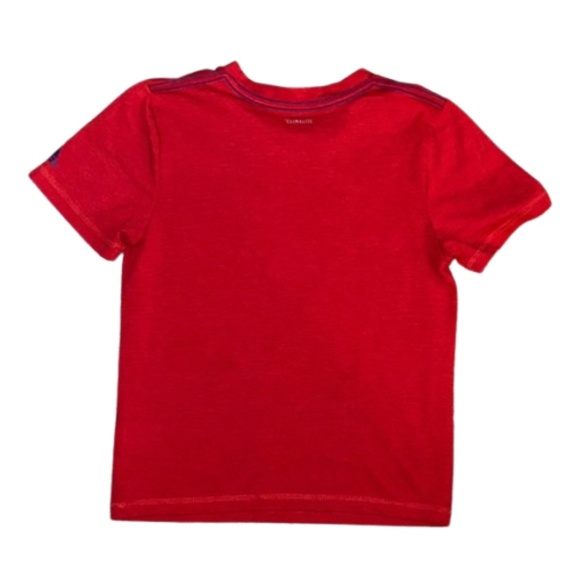Adidas 5T Red and Blue Short Sleeve Tee shirt tshirt - Picture 2 of 7